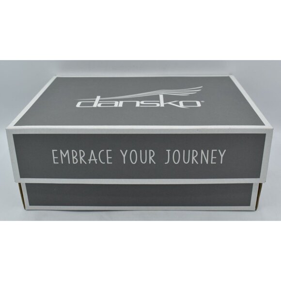 Dansko Womens Size EU 38 Bridget Black Burnished Suede Comfort Slides Sandals - Picture 13 of 14